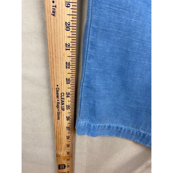 Dr Collectors Teddy Forever Pants Sz Large Blue Linen/Cotton Harem Slouchy - Picture 6 of 10